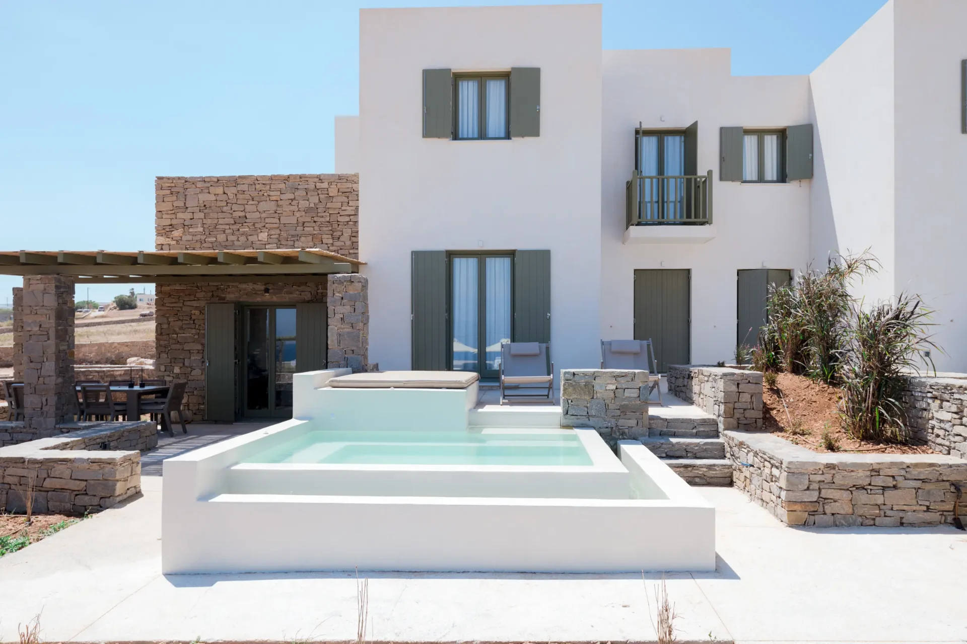 White Cliff Villa with private plunge pool